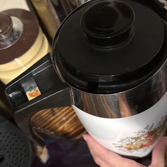 CorningWare E-1210-8 Vintage Coffee Percolator Spice of Life - Picture 6 of 7